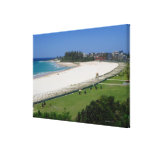 Playa Queensland Australia de Coolangatta de la lo Impresion De Lienzo