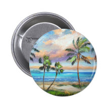 Playa tropical de la isla pins