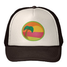 Playa tropical gorro