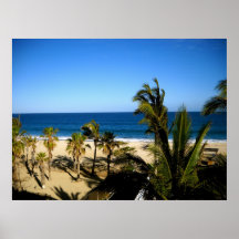 Playa tropical posters