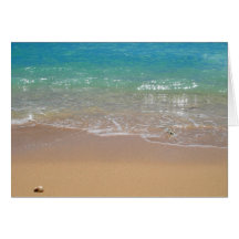 Playa tropical - Waikiki, Oahu, Hawaii Felicitacion