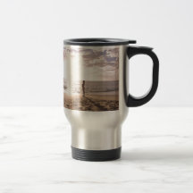 Playa y vida tazas de café