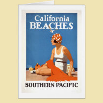 Playas de California tarjetas