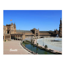 Plaza de España, Sevilla Postal