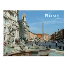 Plaza Navona - Roma Postales