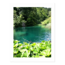 Plitvicer Seen Kroatien Grüne Lagune Postkarte