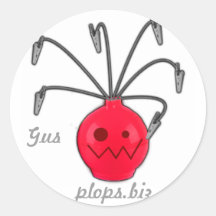 plops candotradingcards.com etiqueta redonda