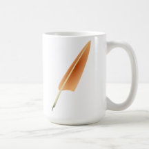 Pluma de canilla de la pluma tazas