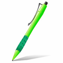 Pluma verde escultura fotográfica