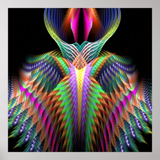 Plumas ceremoniales poster