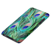 Plumas del pavo real iPod touch Case-Mate protector