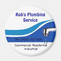 plumbing2 imán de nevera