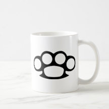 Plumero de nudillo de cobre amarillo taza de café