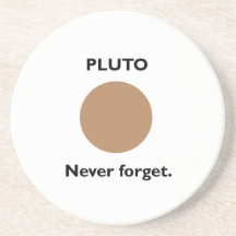Plutón Posavasos Diseño