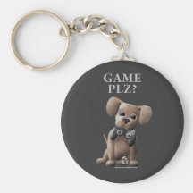 ¿PLZ del juego? Llavero Personalizado