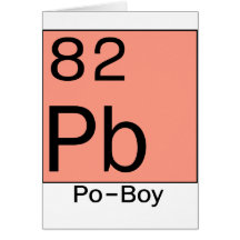 Po-Muchacho del elemento 82 Felicitaciones