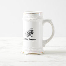 Poca camiseta del bebé del Booger Taza