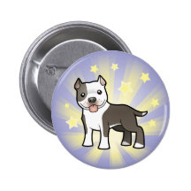 Poca estrella Pitbull/Staffordshire Terrier americ Pin