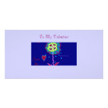 Poca flor del amor tarjeta personal