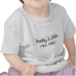 Poco ajustador del tubo del papá camiseta