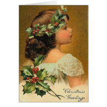 Poco ángel - tarjeta de Greeeting del navidad