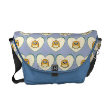 POCO BOLSO DEL MENSAJERO DEL BÚHO DE PITIDO BOLSA DE MENSAJERIA 