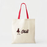 Poco chica de Gothy hola Bolsa De Mano