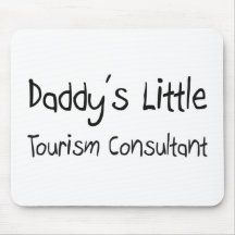 Poco consultor del turismo del papá tapete de raton