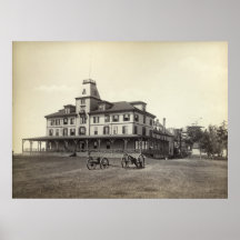 Poco hotel de Waldo de la isla de Chebeague circa  Poster