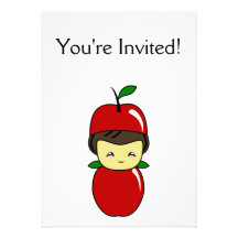 Poco muchacho de Kawaii Apple Comunicado Personal