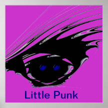 Poco poster rosado punky