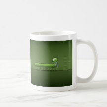 Poco problema (verde) tazas de café