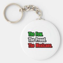 Pocos mexicanos orgullosos llavero