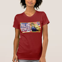 Poder 2008 de Palin Camisetas