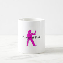 Poder de la taza rosada