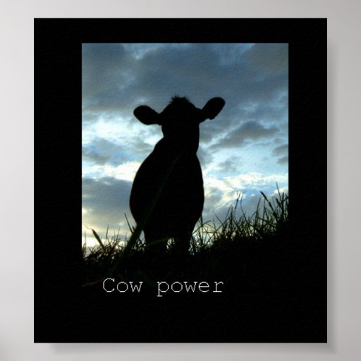 poder de la vaca impresiones
