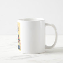 Poder de Nikola Tesla (Obama-Como el poster) Tazas De Café