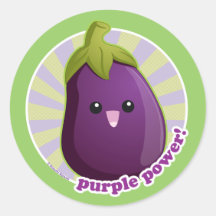 ¡Poder púrpura! Etiqueta