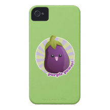 ¡Poder púrpura! iPhone 4 Case-Mate Carcasas