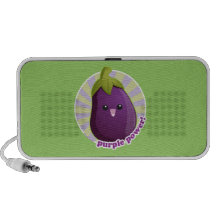 ¡Poder púrpura! Laptop Altavoces