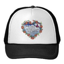 Poema conmemorativo de la mariposa gorros  