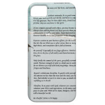 Poema de los desiderátums - gaviota en la escena d iPhone 5 fundas