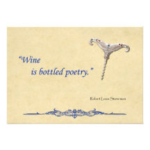 Poesía en botella invitaciones personalizada