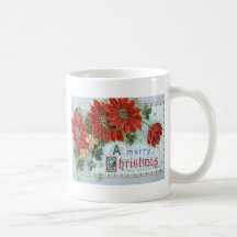 Poinsetta Tazas