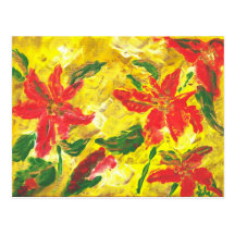 poinsettia postal