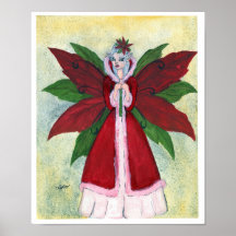 Poinsettia Poster