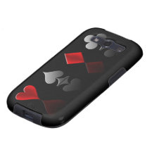 Poker Figures Galaxy S3 Fundas