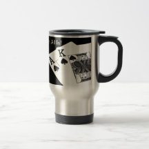 ¡Póker - soy todo adentro! Taza