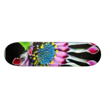 Polen rosado de los pétalos de las flores de las m patinetas personalizadas