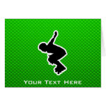 Poli de Rollerblading Tarjeta